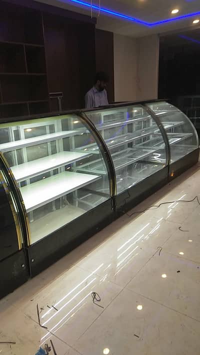 Commercial Cake Counter / Bakery Cake Display Showcase - Mehar Hamza