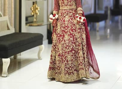 Barat lehnga hand made work done