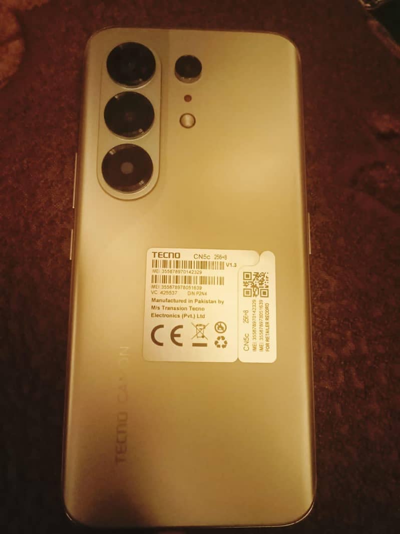 Tecno Camon 50 pro 8/256 0