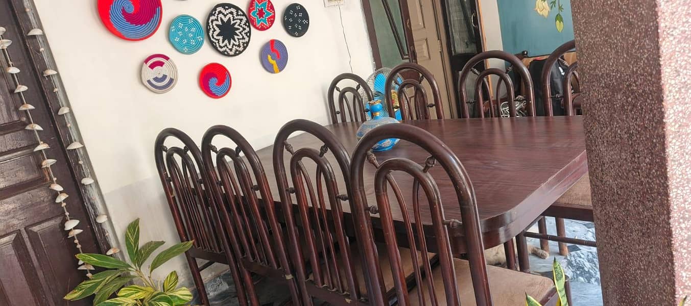 Dinning table with 8 chairs 1