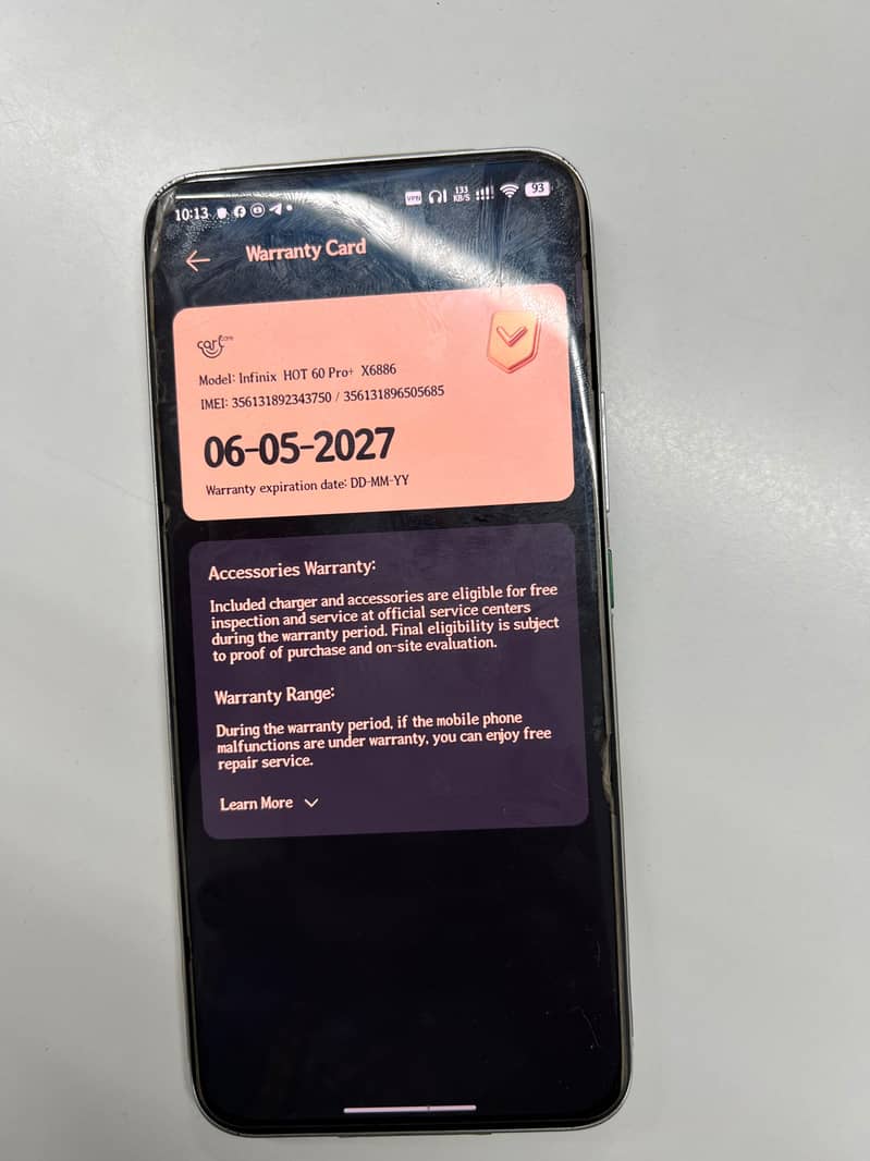 Infinix Hot 60 Pro Plus 9