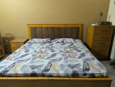 6pcs wooden bedroom set