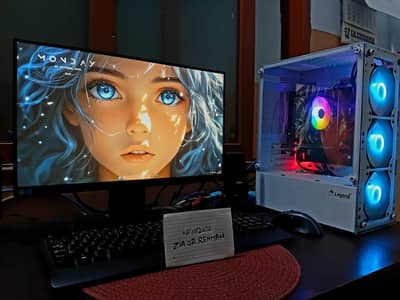 RYZEN 5 2600 PC SETUP URGENT SALE