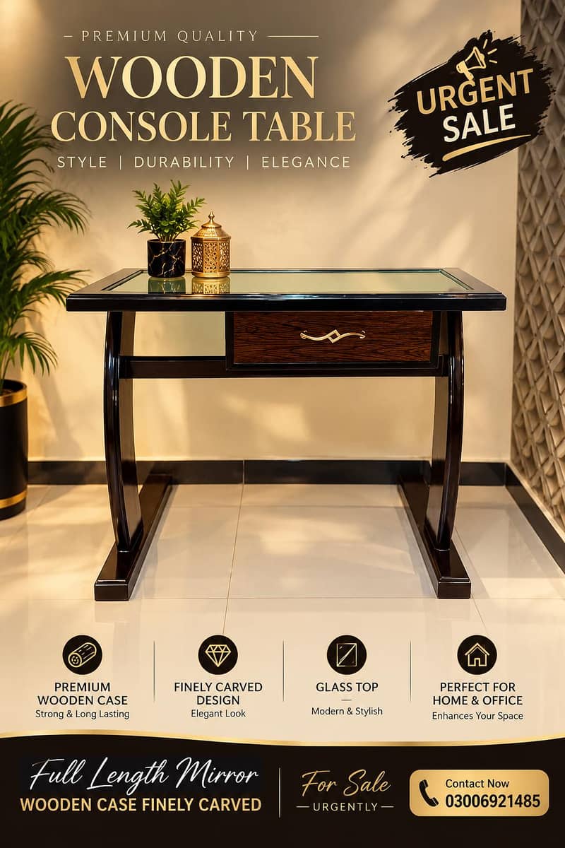wooden study table 0