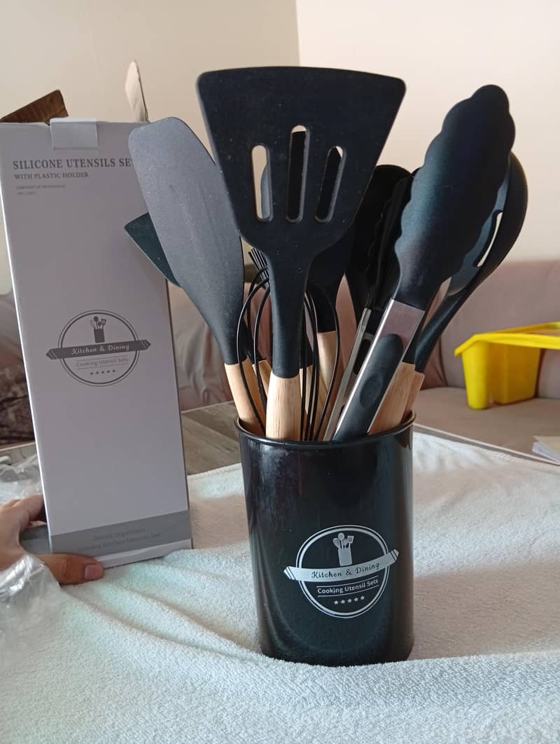 silicone spoon set 2