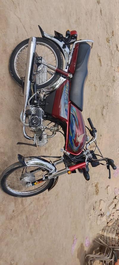 Honda CD 70 Red | Total Genuine & Neat Condition