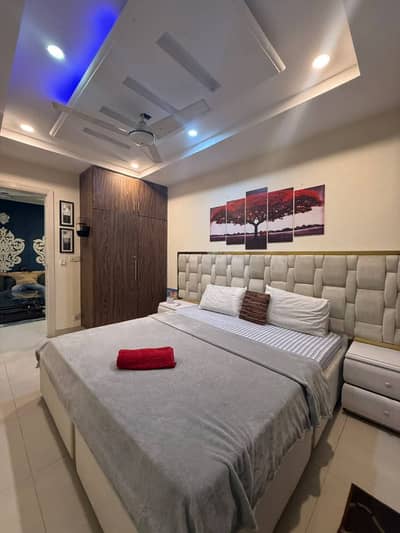 Daily Basis Apartment & Rooms Per day Perweek Short stay Available in E-11 Islamabad