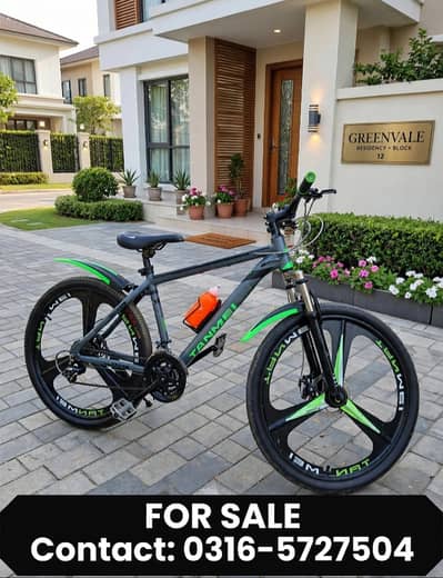 TANMEI Branded Mountain Bicycle 26 Inch Mag Wheels Like New Condition