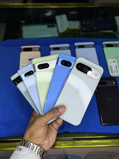 Google pixel 6A Pixel 7A pixel 7 pixel 8a Pixel 8 Pixel 9 10/10