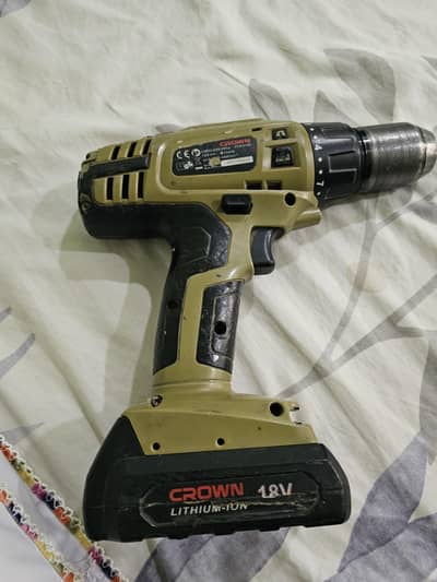crown drill machine rechargeable