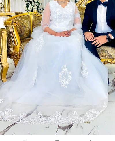 only one time used bridal nikkah maxi