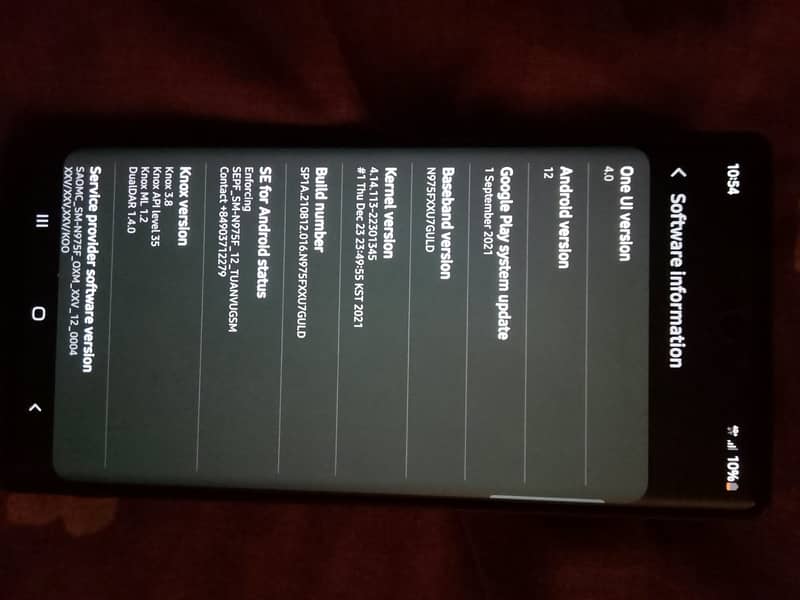 Samsung Mobile Note 10 Plus 0