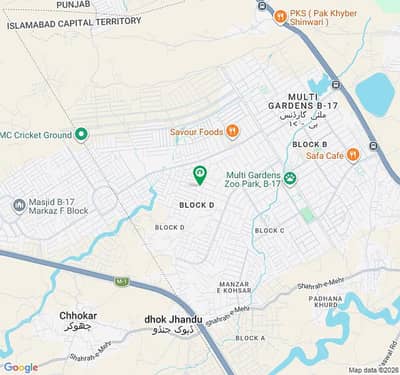 Block C1 50*90 PLOT FOR SALE B-17 ISLAMABAD
