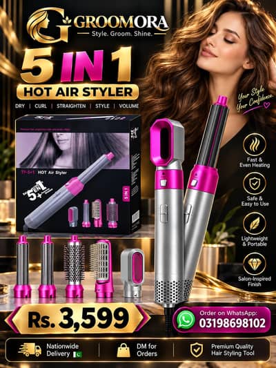 5-in-1 Hot Air Styler