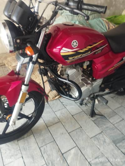 Yamaha Ybz125dx 22Model