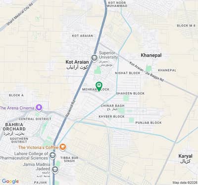Stunning Prime Location Commercial Plot Is Available For sale In Chinar Bagh - Mehran Block