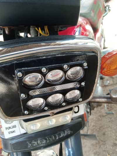 motorcycle headlight 6 lmp
