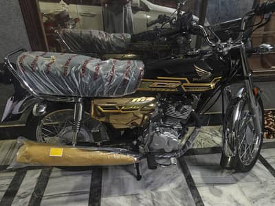 Honda CG 125S Black Gold 2027 Shape Zero Meter