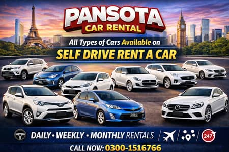Car Rental Services in Islamabad Without Driver Self Drive Rent A Car