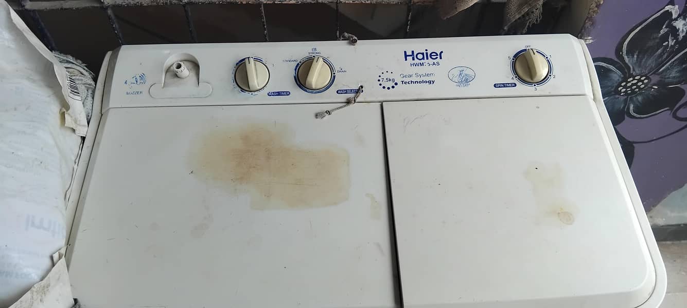 haier washing machine 1