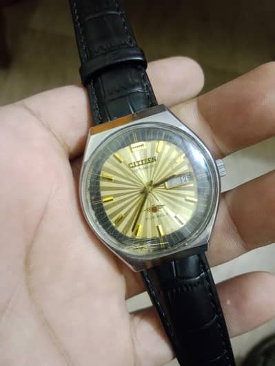 original automatic citizen Japan dat not working