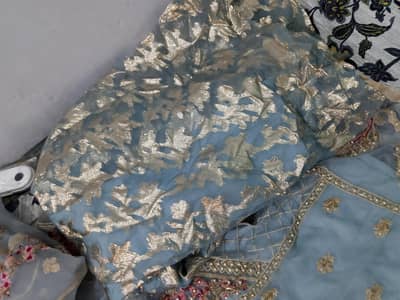 embroided shrara dress