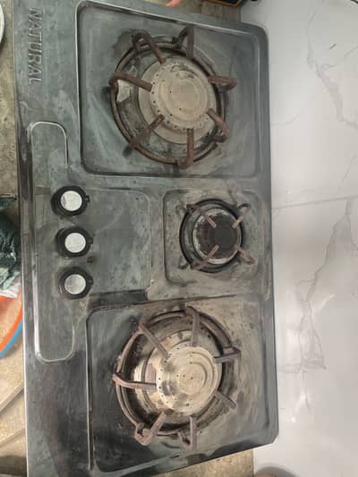 3 burner