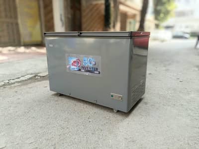 Haier Deep freezer doubel door (0336/7070/370) with warranty card