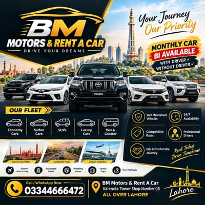 Self Rent a car daily weekly monthly, Car Rental, Rent a car near me