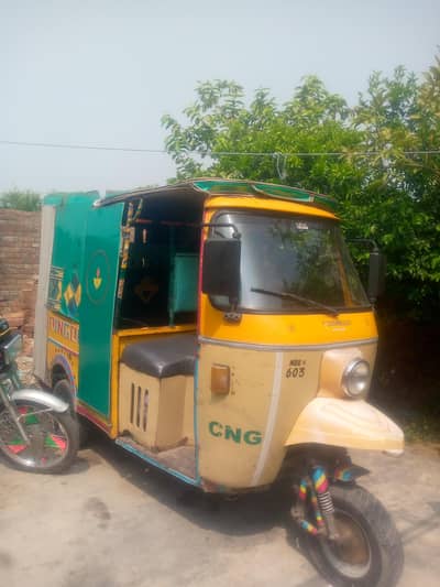 auto rickshaw 6 seater 18 model copy cagaz all ok engine genion