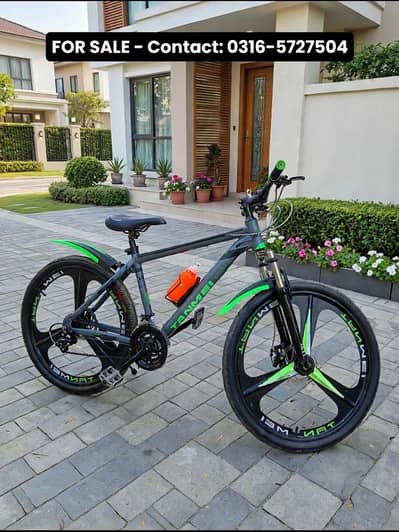 TANMEI Branded Mountain Bicycle 26 Inch Mag Wheels Like New Condition