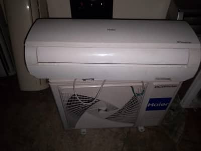 Haier 1.5 ton DC inverter original condition original gass