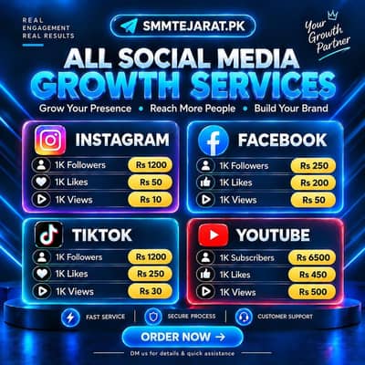 All social media marketting and services