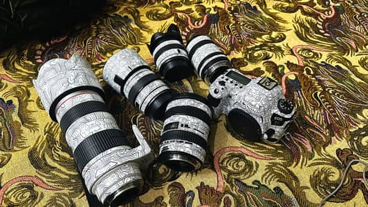 CANON 6d Mark 2 with 5 Lenses