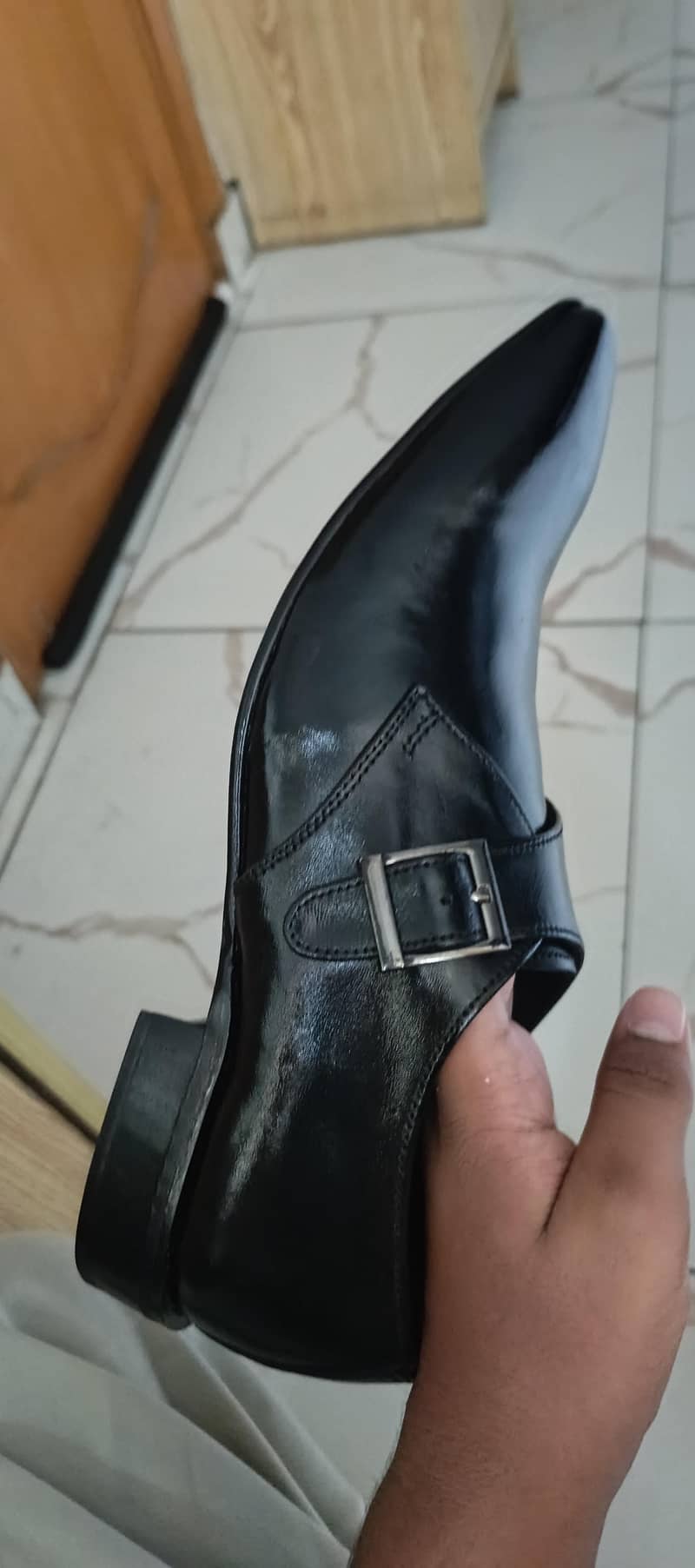 boots imression single  monk strap boot 0