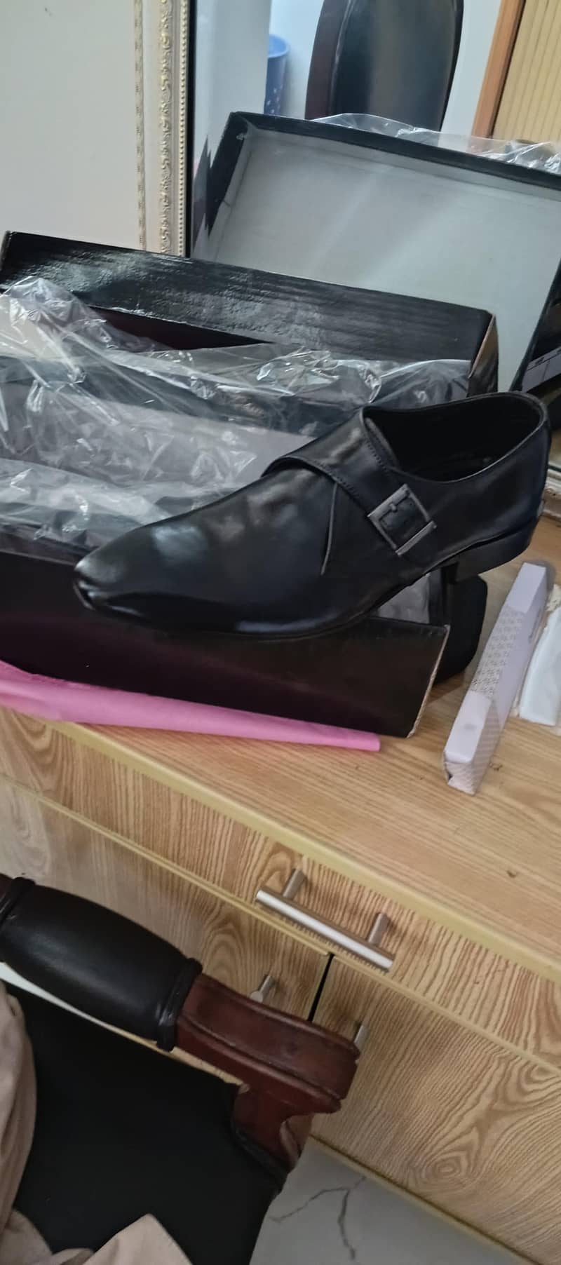 boots imression single  monk strap boot 6