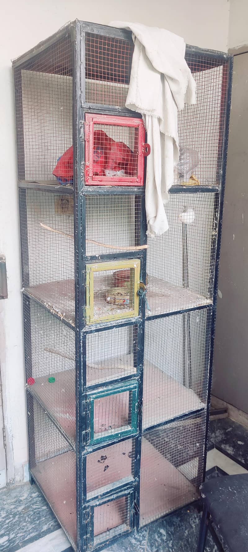 Home made Solid Iron Cage 0