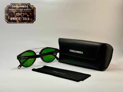 Chopard and DSquared2 original sunglasses