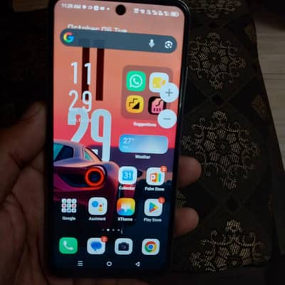 Infinix Hot 50i 6+6 gb 128 gb condition see the picture only box