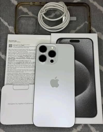 Apple iPhone 15 Pro Max 256GB dual physical complete box