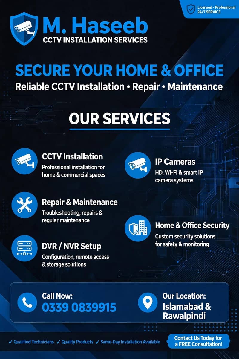 CCTV CAMERAS SERVICE'S 0
