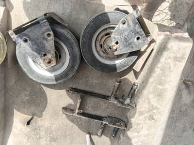 Bike Support Wheels And Heavy Metal Frame For sale