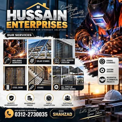 Welding & Steel Fabrication Services | Solar Stands | Doors, Windows