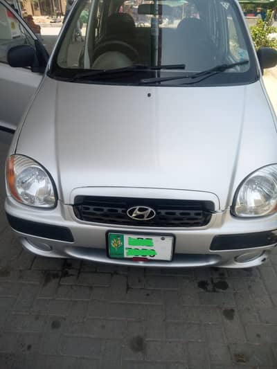 Hyundai Santro 2004 | Accident-Free | Power Steering | Lahore Register