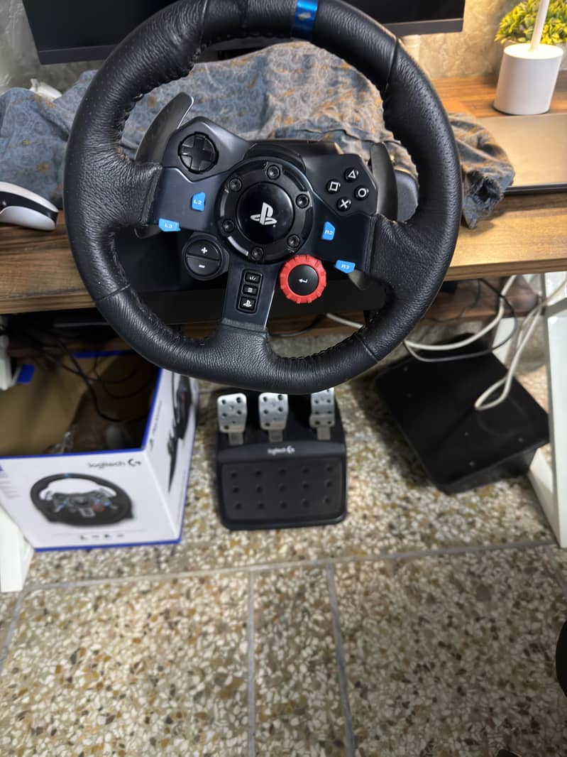 Logitech g29 wheel clean condition 0