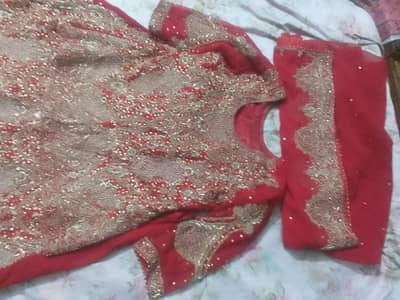 I have sale out bridal lehenga only 3 hours used serious buyers contac