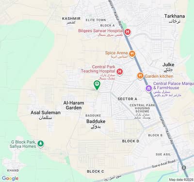 5MARAL PLOT NEAR MOSQUE MARKET SCHOOL PARK AL DUSE CALER PLOT FOR SALE IDEAL LOCATION