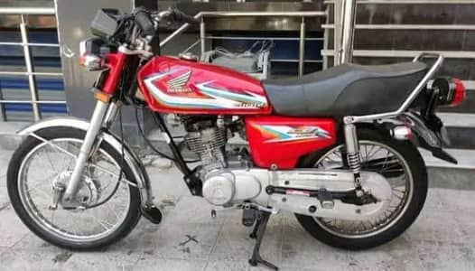 Honda 125 cc bike urgent for sale 03278130349