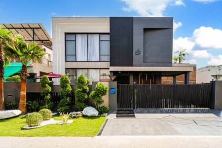 SWIMMING POOL ULTRA-LUXURY MODERN BUNGALOW 1 KANAL BRAND NEW | DHA PHASE 6 25 KW SOLAR 70 FEET ROAD