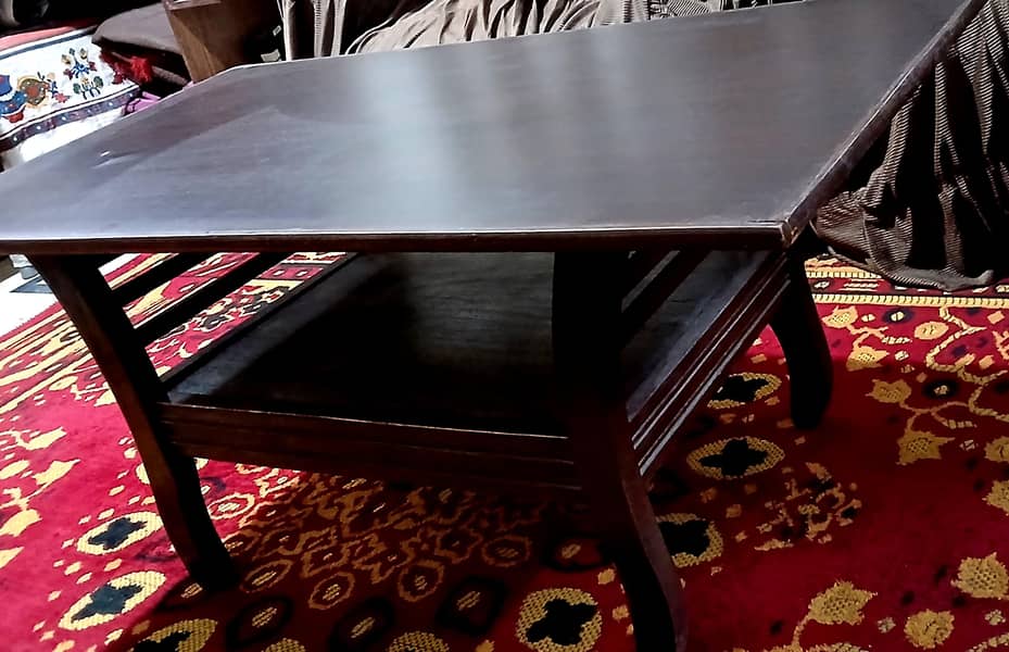 Brown Wood Table 0